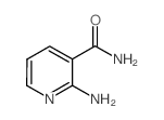 2-氨基吡啶-3-甲酰胺结构式