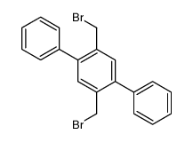 1,4-bis(bromomethyl)-2,5-diphenylbenzene结构式