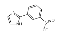 2-(3-硝基苯基)咪唑结构式