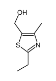 (2-Ethyl-4-methyl-1,3-thiazol-5-yl)methanol结构式