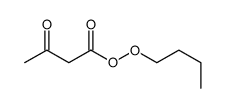 butyl 3-oxobutaneperoxoate Structure