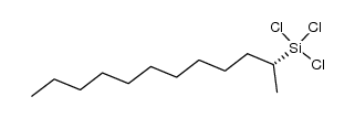 (R)-trichloro(dodecan-2-yl)silane结构式