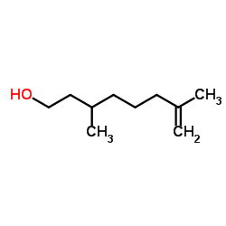 3,7-Dimethyl-7-octen-1-ol structure