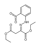 diethyl 2-[(2-nitrophenyl)hydrazinylidene]butanedioate结构式
