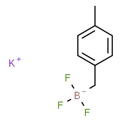 (4-甲基苄基)三氟硼酸钾结构式
