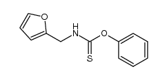 o-phenyl (furan-2-ylmethyl)carbamothioate结构式