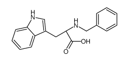 (2S)-2-(benzylamino)-3-(1H-indol-3-yl)propanoic acid Structure
