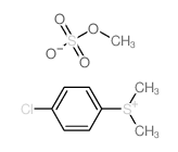 Methyl hydrogen sulfate compound with 1-chloro-4-(dimethyl-lambda(4)-sulfanyl)benzene (1:1) picture