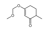 3-(methoxymethoxy)-6-methylcyclohex-2-en-1-one结构式