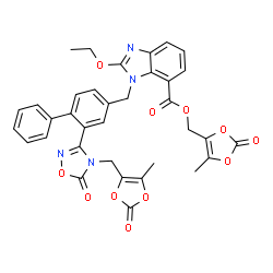 阿奇沙坦杂质(杂质A-Q)结构式
