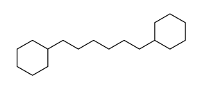 1,6-Dicyclohexylhexane Structure