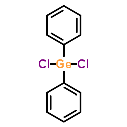 Dichloro(diphenyl)germane structure