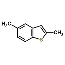 2,5-Dimethyl-1-benzothiophene structure