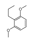 1,3-二甲氧基-2-丙基苯结构式