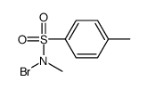N-bromo-N,4-dimethylbenzenesulfonamide Structure