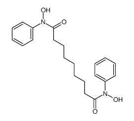 N,N'-dihydroxy-N,N'-diphenylnonanediamide结构式