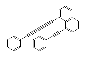 1,8-bis(2-phenylethynyl)naphthalene结构式
