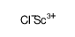 scandium(3+),trichloride Structure