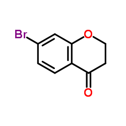 7-Bromochroman-4-one structure
