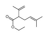 ethyl 5-methyl-2-prop-1-en-2-ylhex-4-enoate Structure