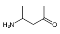 4-氨基-2-戊酮结构式