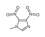 1-methyl-4,5-dinitro-imidazole结构式