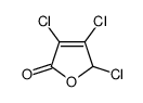 2,3,4-trichloro-2H-furan-5-one结构式
