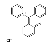 9-pyridin-1-ium-1-ylacridine,chloride结构式
