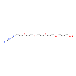 Azido-PEG4-(CH2)3OH结构式