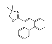 4,4-dimethyl-2-phenanthren-9-yl-5H-1,3-oxazole Structure