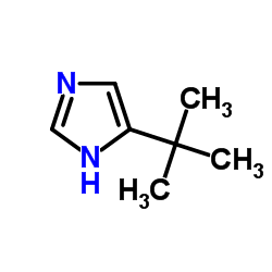 5-(叔丁基)-1H-咪唑结构式