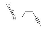 Butanenitrile, 4-azido- Structure