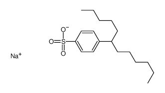 sodium,4-dodecan-6-ylbenzenesulfonate结构式