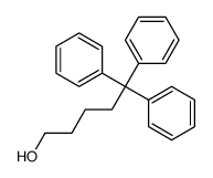 5,5,5-Triphenyl-1-pentanol结构式