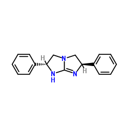 (2R,6R)-2,6-diphenyl-2,3,5,6-tetrahydro-1H-imidazo[1,2-a]imidazole Structure