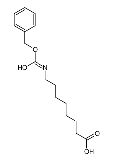 8-(phenylmethoxycarbonylamino)octanoic acid结构式
