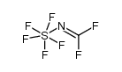 sulfur pentafluoride difluoromethyleneamide Structure