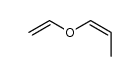 (Z)-prop-1-enyl vinyl ether结构式