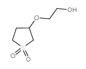 2-[(1,1-二氧化四氢-3-噻吩)氧基]乙醇结构式