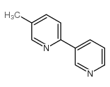 5-甲基-[2,3]-联吡啶结构式