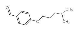 4-(3-[Dimethylamino)propoxy]benzaldehyde Structure