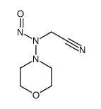 N-(cyanomethyl)-N-morpholin-4-ylnitrous amide结构式