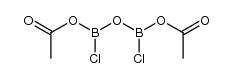 bis(acetylchloroboryl)oxide结构式