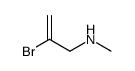 2-Bromo-N-methyl-2-propen-1-amine结构式