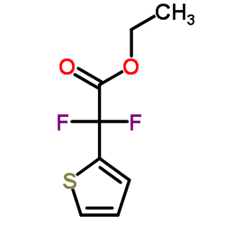 Ethyl difluoro(2-thienyl)acetate Structure