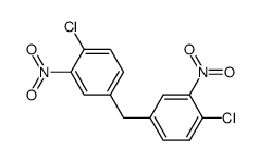 4,4'-Dichloro-3,3'-dinitrodiphenylmethane结构式