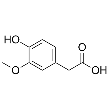 Homovanillic acid Structure