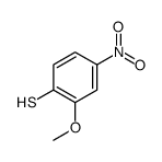 Benzenethiol, 2-methoxy-4-nitro- (9CI) Structure