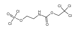 dichloro-[[N-[(2,2,2-trichloroethoxy)carbonyl]-2-amino]ethyl]phosphinic acid结构式