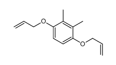 2,3-dimethyl-1,4-bis(prop-2-enoxy)benzene Structure